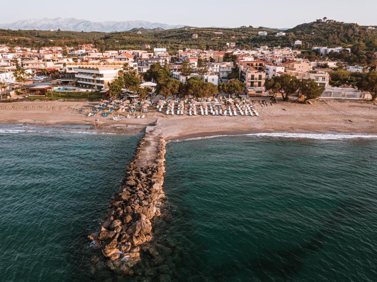 Troulakis Beach Hotel Agia Marina  Ngoại thất bức ảnh