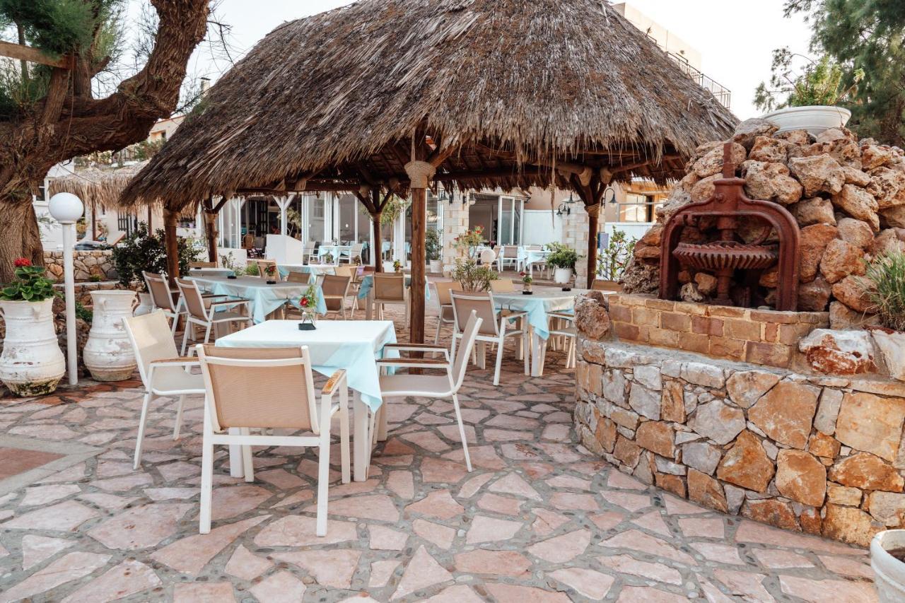 Troulakis Beach Hotel Agia Marina  Ngoại thất bức ảnh